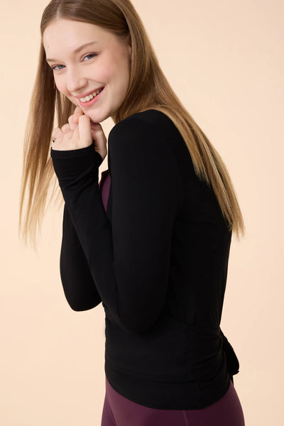 Sera Wrap Top